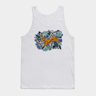 Folk Art Deer Tank Top